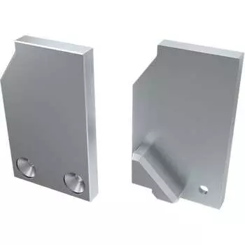 Глухая правая заглушка для ALM-GLASS-10 Arlight
