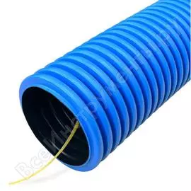 Гибкая двустенная гофрированная труба пнд Промрукав тип 450 PR15.0034