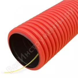 Гибкая двустенная гофрированная труба ПНД Промрукав 450 SN8 PR15.0165