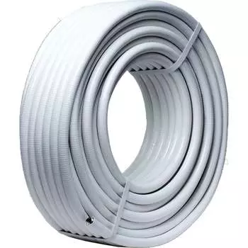 Гофрированная отожженная труба Kofulso нерж. сталь, с полиэтиленовым покрытием 20ПМ белая