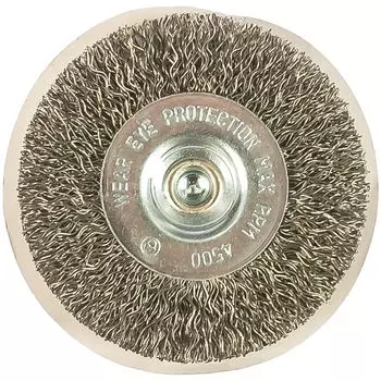 Гофрированная щетка для дрели АТАКА