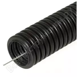 Легкая безгалогенная гофрированная труба ПНД Промрукав 350 Н 161559