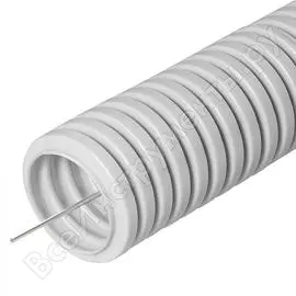 Легкая гофрированная труба пвх Промрукав 350 Н 012032М25