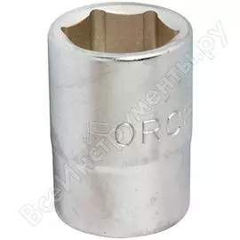 Короткая шестигранная торцевая головка FORCE 56537