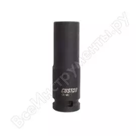Головка торцевая глубокая ударная (19 мм; 1/2") custor ds-040190