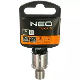 Головка торцевая spline (8 мм; 1/2) neo 08-580