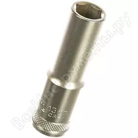 Удлиненная хромосатинированная торцевая головка KRAFTOOL INDUSTRIE QUALITAT 27807-13_z01