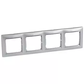 Горизонтальная четырехместная рамка Legrand Valena 770354