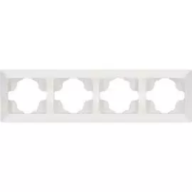 Горизонтальная четырехместная рамка NE-AD Aras 93-10-18