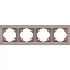 Горизонтальная четырехместная рамка NE-AD Aras 93-25-18