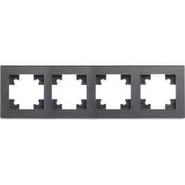 Горизонтальная четырехместная рамка STEKKER Катрин GFR00-7004-06 39542