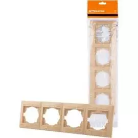 Горизонтальная четырехпостовая рамка TDM ELECTRIC Лама SQ1815-0332