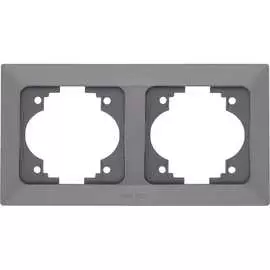 Горизонтальная двухместная рамка NE-AD Aras 93-21-16