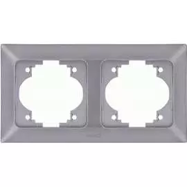 Горизонтальная двухместная рамка NE-AD Aras 93-22-16