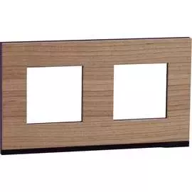 Горизонтальная двухместная рамка Schneider Electric