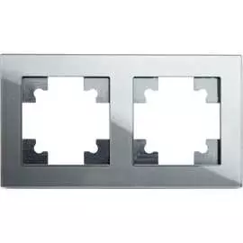 Горизонтальная двухместная рамка STEKKER Катрин GFR00-7002-06 39540