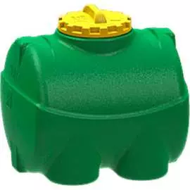 Горизонтальная емкость KSC 100 л, зелёная KSC-T-100