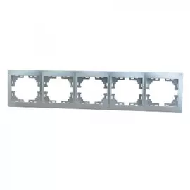 Горизонтальная пятиместная рамка Lezard MIRA 701-1000-150