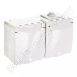 Горизонтальная розетка ЭРА 11260303 Б0035991