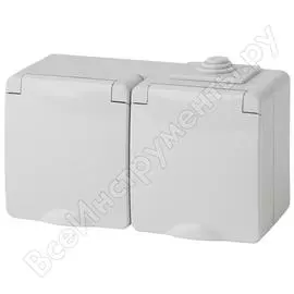 Горизонтальная розетка ЭРА 11260403 Б0035992