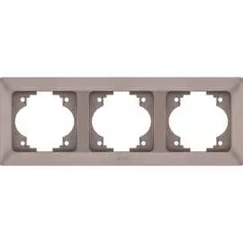 Горизонтальная трехместная рамка NE-AD Aras 93-25-17
