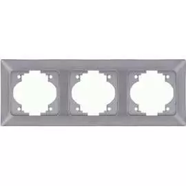 Горизонтальная трехместная рамка NE-AD Aras 93-22-17