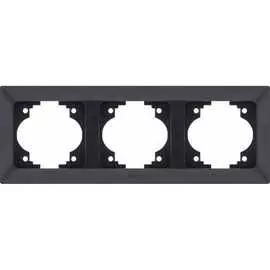 Горизонтальная трехместная рамка NE-AD Aras 93-24-17