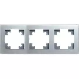 Горизонтальная трехместная рамка STEKKER Катрин GFR00-7003-03 39533