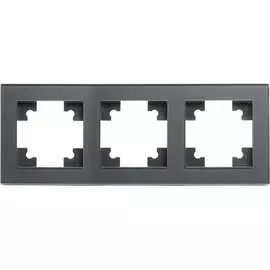 Горизонтальная трехместная рамка STEKKER Катрин GFR00-7003-06 39541