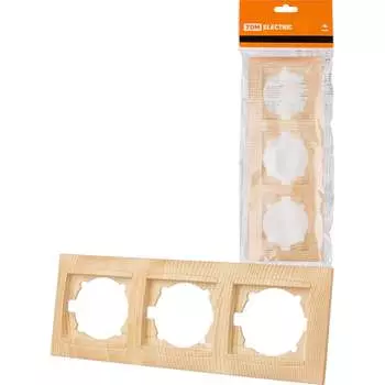 Горизонтальная трехпостовая рамка TDM ELECTRIC Лама SQ1815-0331