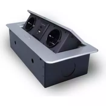 Горизонтальная выдвижная розетка ROCKETSOCKET SHS019-S