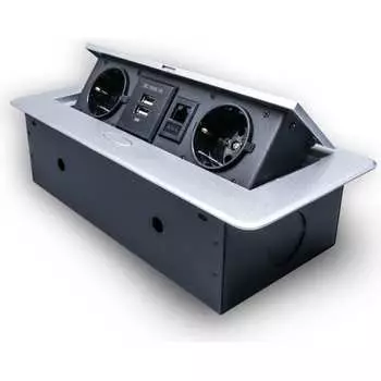 Горизонтальная выдвижная розетка ROCKETSOCKET SHS020-S