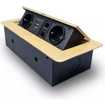 Горизонтальная выдвижная розетка ROCKETSOCKET SHS021-G