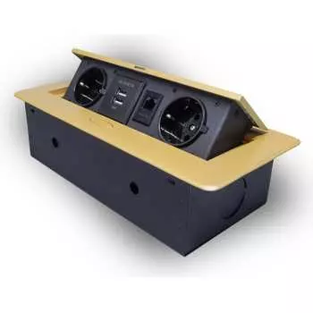 Горизонтальная выдвижная розетка ROCKETSOCKET SHS020-G