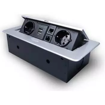 Горизонтальная выдвижная розетка ROCKETSOCKET SHS021-S