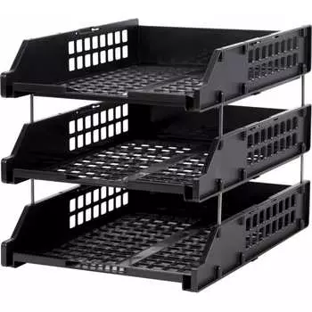 Горизонтальные лотки для бумаг BRAUBERG GRAND OFFICE 238109