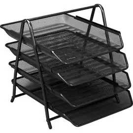 Горизонтальный лоток для бумаг Berlingo Steel&Style BMs_41042