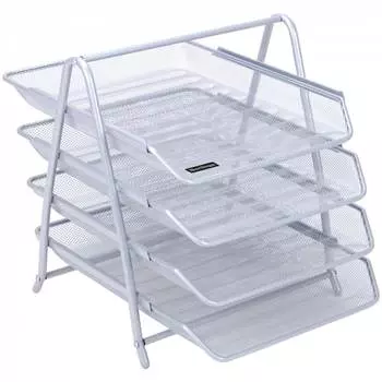 Горизонтальный лоток для бумаг Berlingo Steel&Style BMs_41041