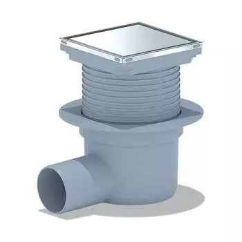 Горизонтальный сливной трап для душа АНИ Пласт TQ5812