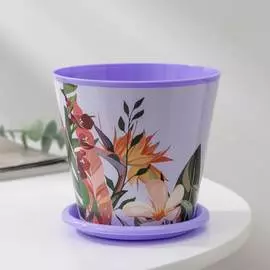 Горшок для цветов Доляна Тропический лес 7306159