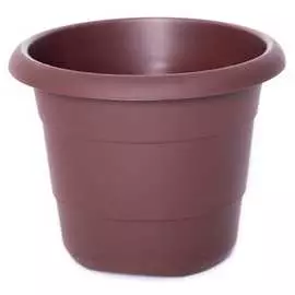 Горшок gardenplast примула №2 пластмассовый, шоколад, d=305, h=310 , 19,5 л 4814132003350