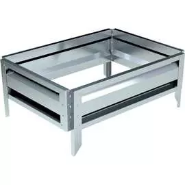 Готовая оцинкованная грядка на дачу Delta-Park GL 30010GL_5070Zn