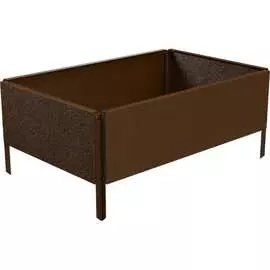 Готовая оцинкованная грядка на дачу Delta-Park GY 30019GY_4570Br