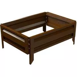 Готовая оцинкованная грядка на дачу Delta-Park GL 30010GL_5070Br