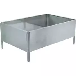 Готовая оцинкованная грядка на дачу Delta-Park GY 30019GY_4570Zn