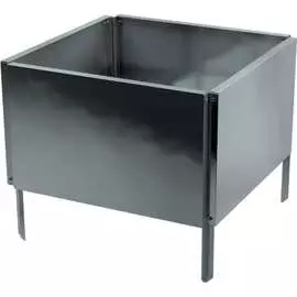 Готовая оцинкованная грядка на дачу Delta-Park