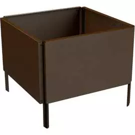 Готовая оцинкованная грядка на дачу Delta-Park GZ 30018GZ_4545Br