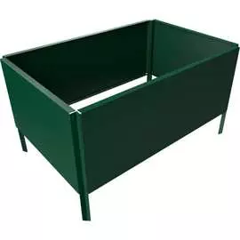 Готовая оцинкованная грядка на дачу Delta-Park GZ 30018GZ_4570Gr