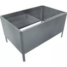 Готовая оцинкованная грядка на дачу Delta-Park GZ 30018GZ_4570Zn