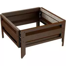 Готовая оцинкованная грядка на дачу Delta-Park GL 30010GL_5050Br